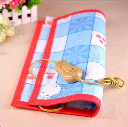 KFX-4447805 Electric Heating Pad for Pets - Comfort for Cats & Dogs, Soft Cotton, Available in 40x40 cm & 40x60 cm Sizes