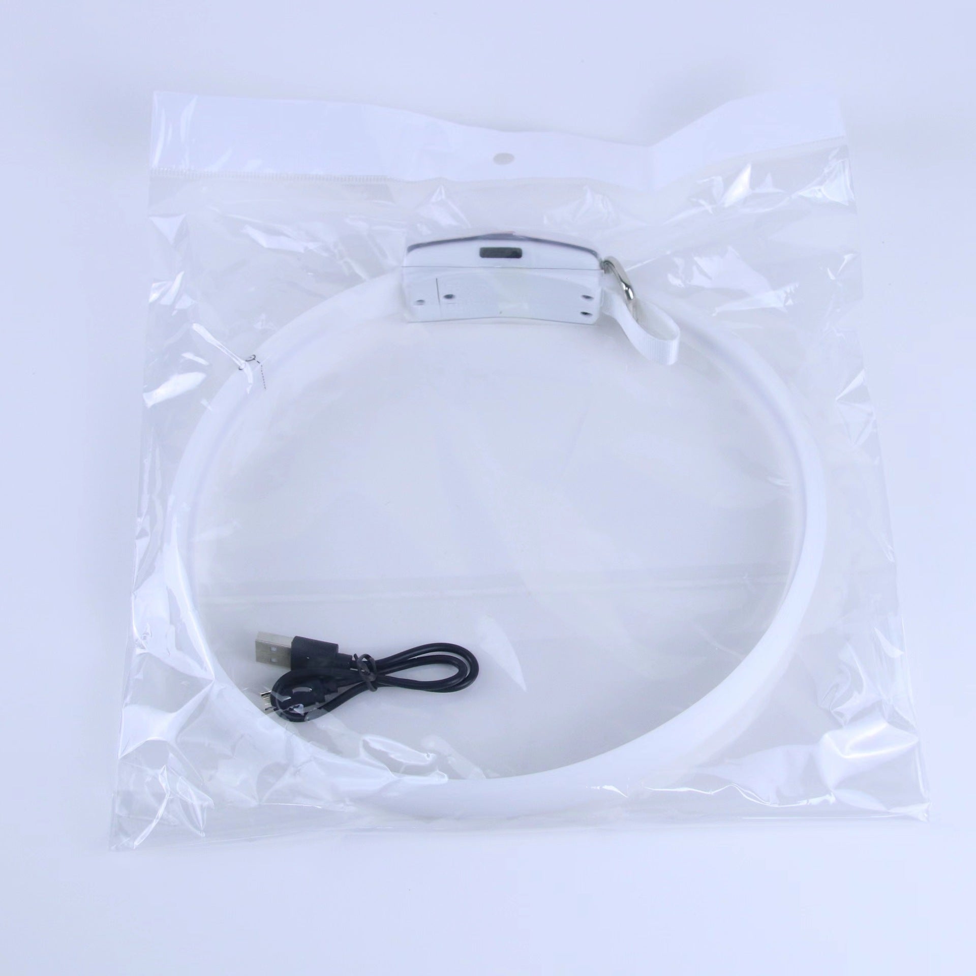 KFX-4447933 Luminous LED Light-Up Dog Collar for Enhanced Safety and Visibility