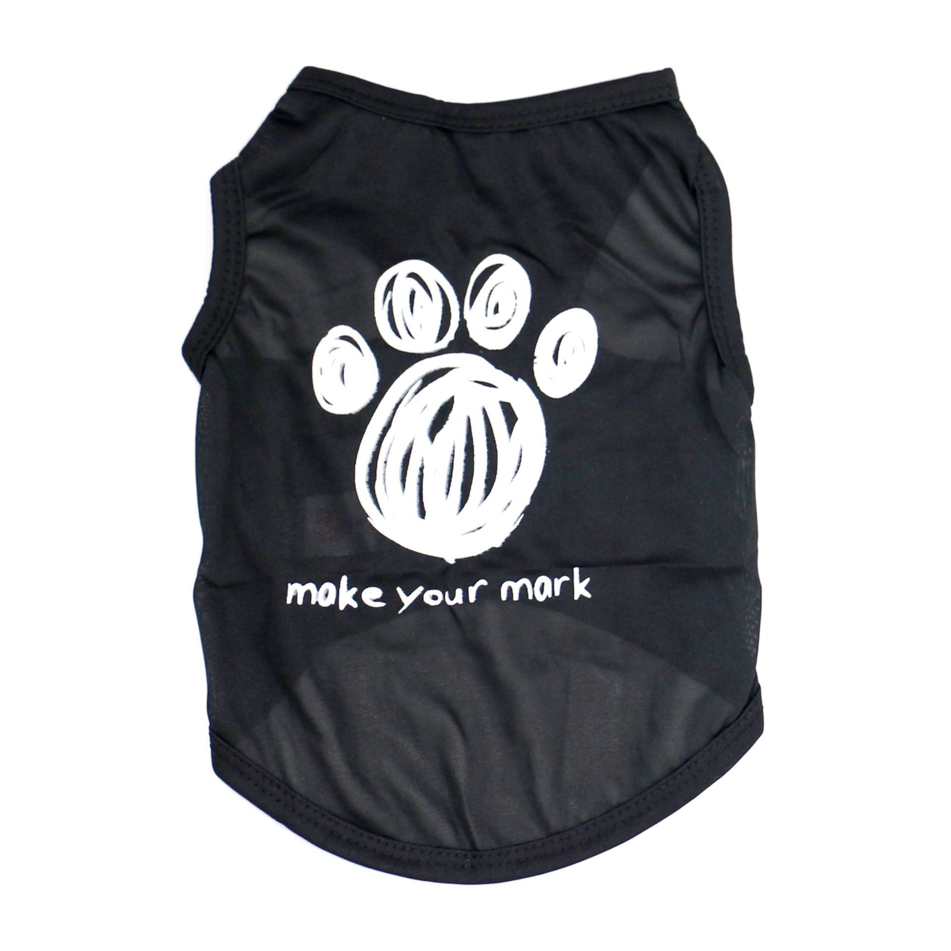 KFX-4451517 Lightweight and Breathable Dog Summer Vest in Various Black Designs