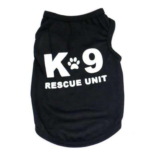 KFX-4451517 Lightweight and Breathable Dog Summer Vest in Various Black Designs