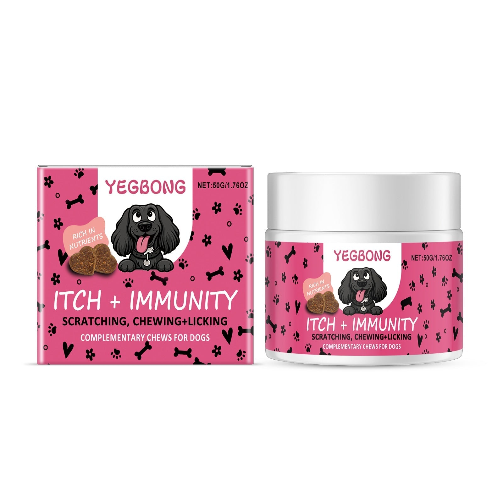 KFX-4451773 Nutritious Chewable Tablets for Dogs with Natural Ingredients