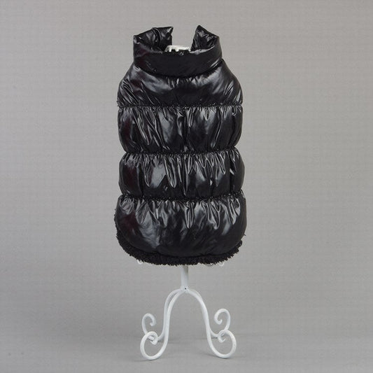 KFX-4459837 Warm Cotton Winter Vest for Pets – Cozy Teddy Clothes for Dogs and Cats