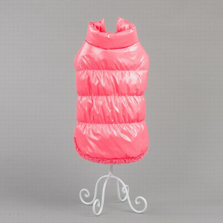 KFX-4459837 Warm Cotton Winter Vest for Pets – Cozy Teddy Clothes for Dogs and Cats