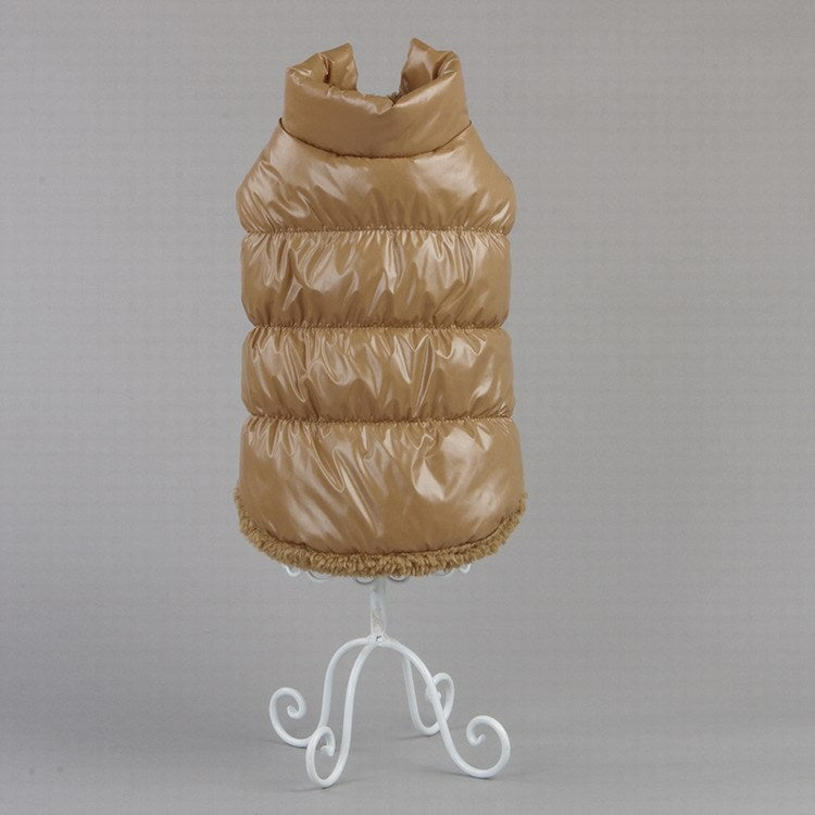 KFX-4459837 Warm Cotton Winter Vest for Pets – Cozy Teddy Clothes for Dogs and Cats