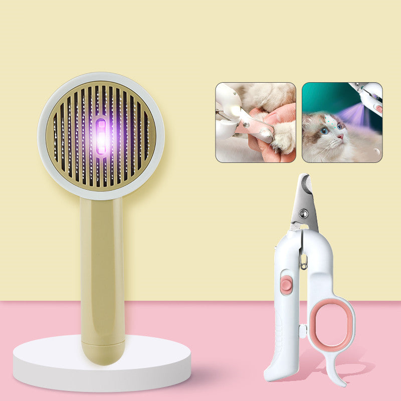KFX-4463037 UV Sterilization and Comb Pet Cleaner for Fungal Skin Disease Treatment