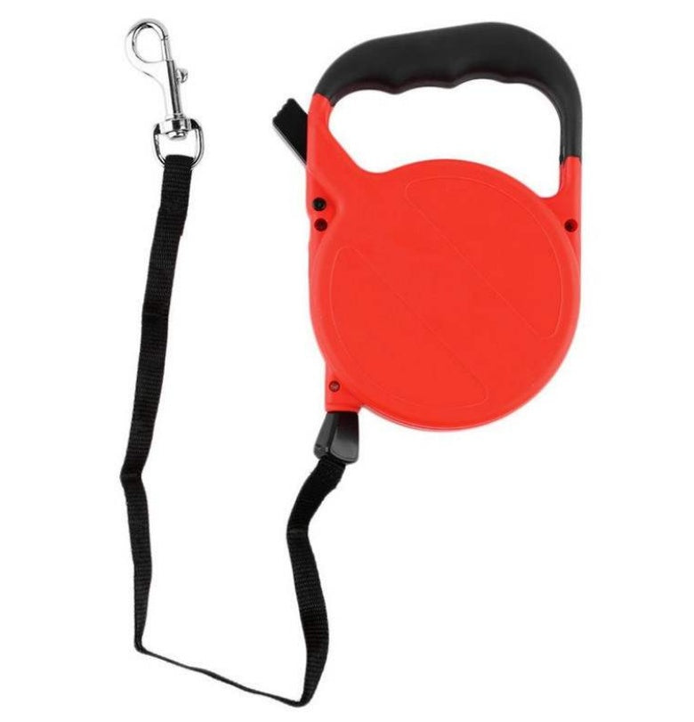 KFX-4467005 Automatic Retractable Pet Leash for Dogs Up to 35Kg - 8M Length, Stop-and-Lock Control, Comfortable & Safe
