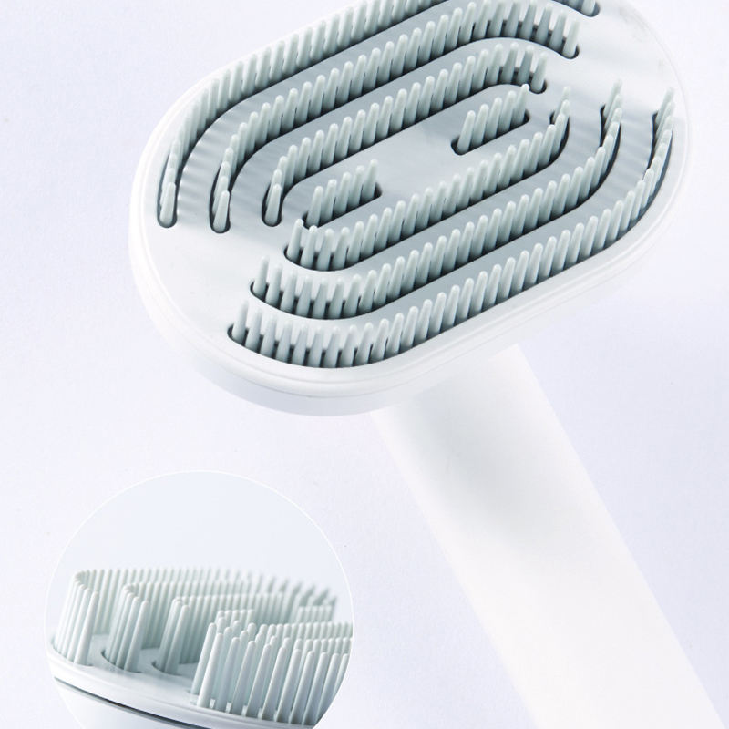 KFX-4468797 High-Density Needle Pet Grooming Comb for Dogs and Cats - Self-Cleaning Brush in Multiple Colors