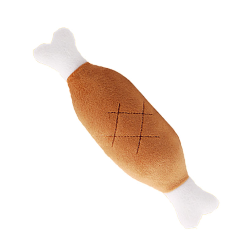 KFX-4472637 Interactive Plush Toy Training Set - Assorted Food Shapes including Mushroom, Banana, Carrot, and Crab