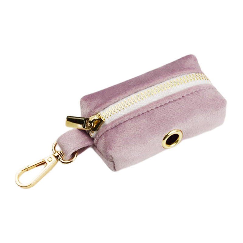 KFX-4474429 Soft Fabric Velvet Dog Collar with Accessories for XS to XL Sizes