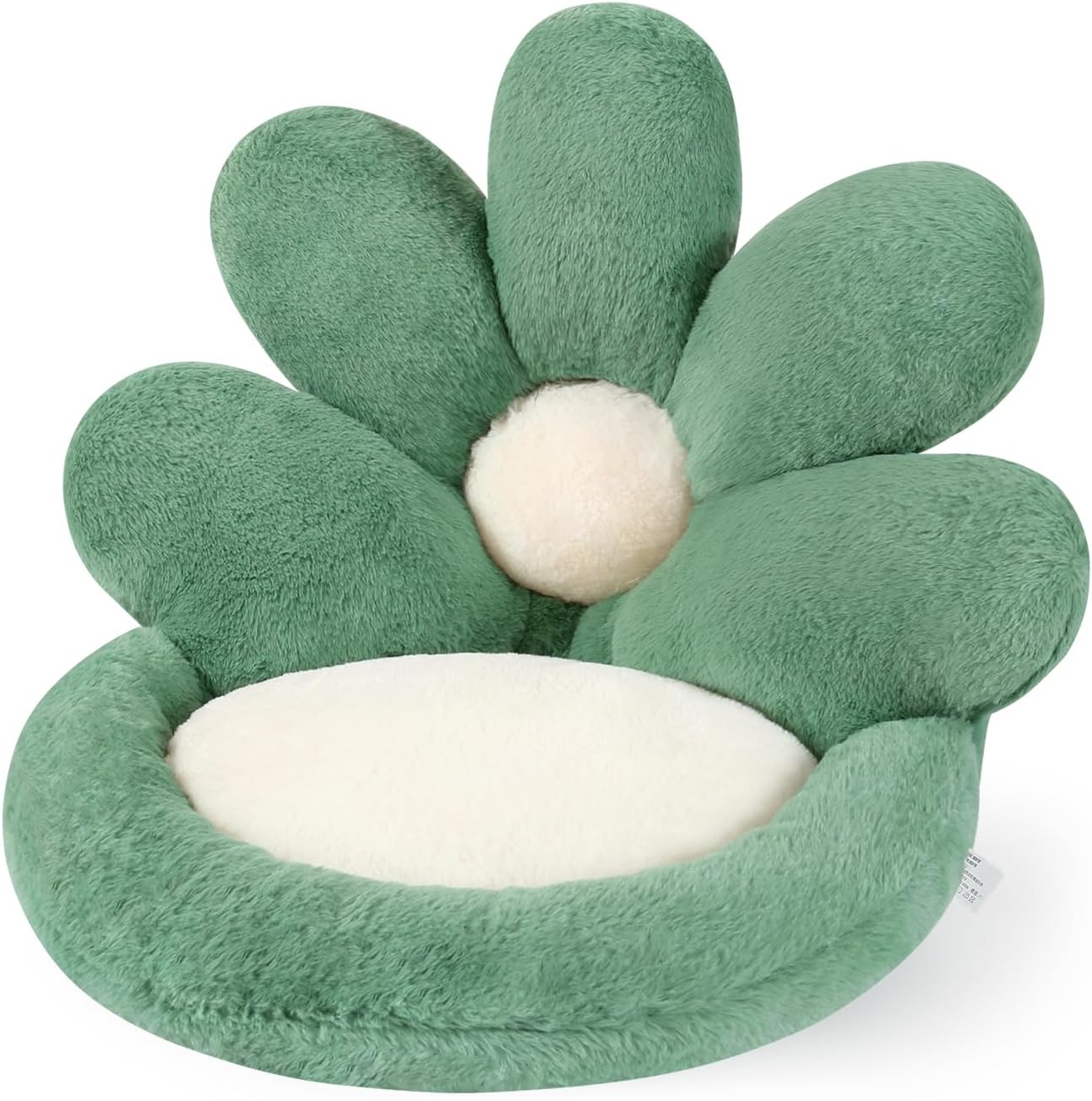 KFX-4476221 Floral-Shaped Nesting Cushion for Comfort and Relaxation - 19 Inch Plush Floor Pillow for Gaming and Office Use
