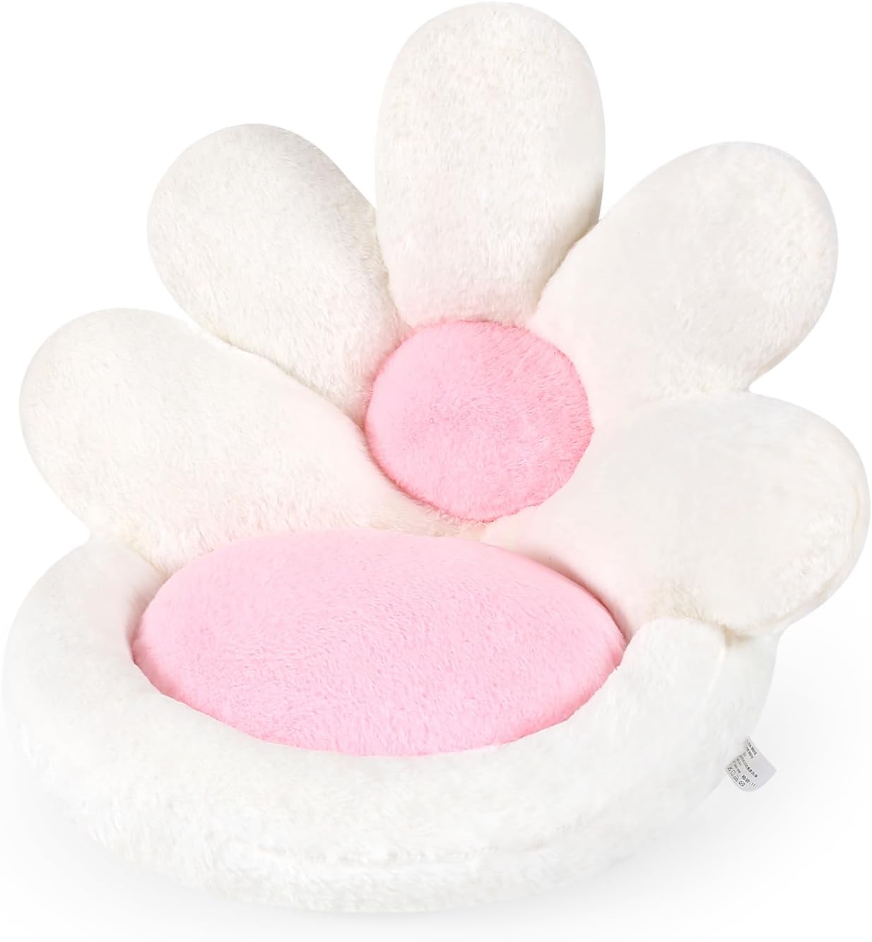 KFX-4476221 Floral-Shaped Nesting Cushion for Comfort and Relaxation - 19 Inch Plush Floor Pillow for Gaming and Office Use