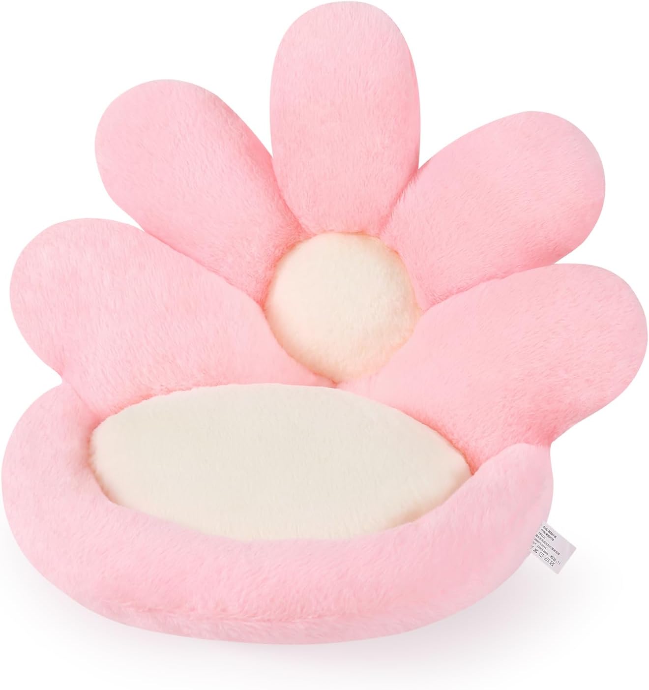 KFX-4476221 Floral-Shaped Nesting Cushion for Comfort and Relaxation - 19 Inch Plush Floor Pillow for Gaming and Office Use