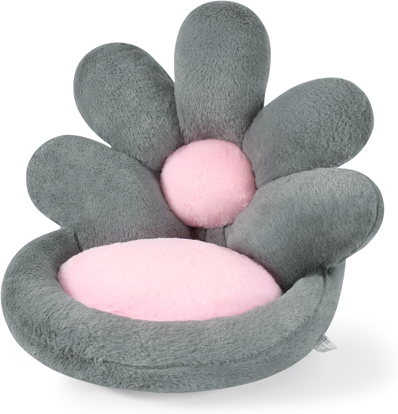KFX-4476221 Floral-Shaped Nesting Cushion for Comfort and Relaxation - 19 Inch Plush Floor Pillow for Gaming and Office Use