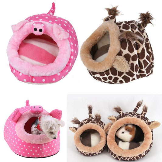 KFX-4476989 Cozy Removable Cotton Nest for Small Pets – Warm and Washable, Available in Four Colors