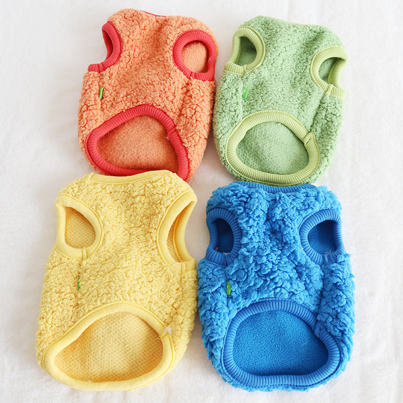 KFX-4484285 Dinosaur Print Thermal Vest for Pets - Cozy Fleece Clothing