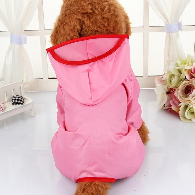 KFX-4491837 Waterproof Poncho for Chihuahua - Lightweight, Adjustable Sizes XS-XL