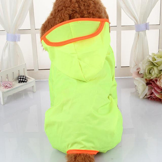 KFX-4491837 Waterproof Poncho for Chihuahua - Lightweight, Adjustable Sizes XS-XL