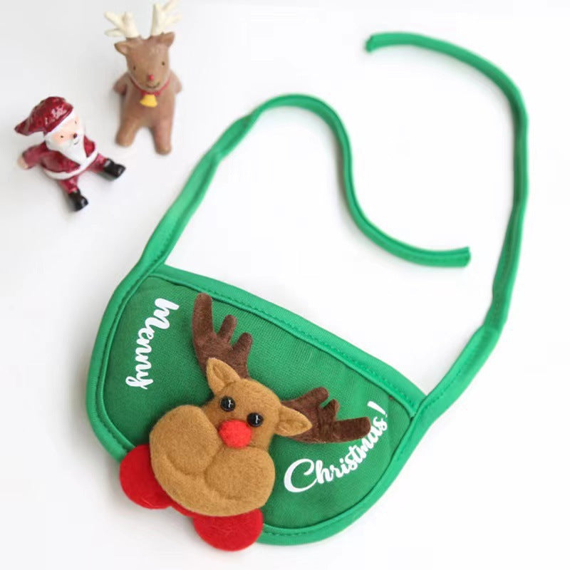 KFX-4494397 Christmas Tree Shaped Pet Hat - Fluff & Fur Ball Design for Spring and Autumn
