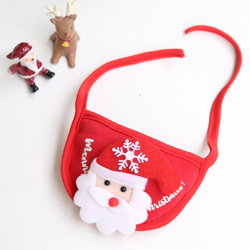 KFX-4494397 Christmas Tree Shaped Pet Hat - Fluff & Fur Ball Design for Spring and Autumn