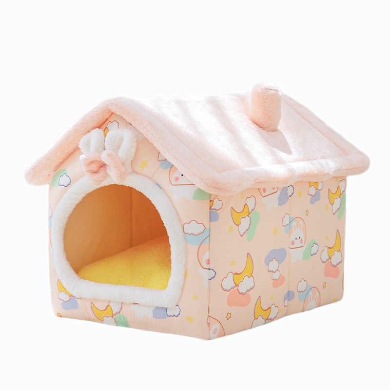 KFX-4500029 Cozy Closed Thermal Comfort Nest for Puppies in Various Colors