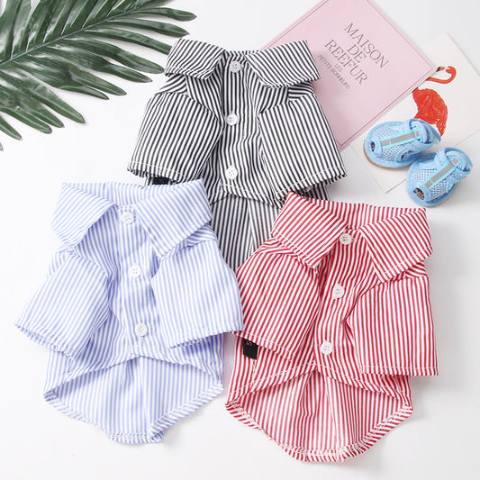 KFX-4500541 Breathable Thin Style Shirt for Small and Medium Dogs - Perfect for Teddy, Bichon, Pomeranian