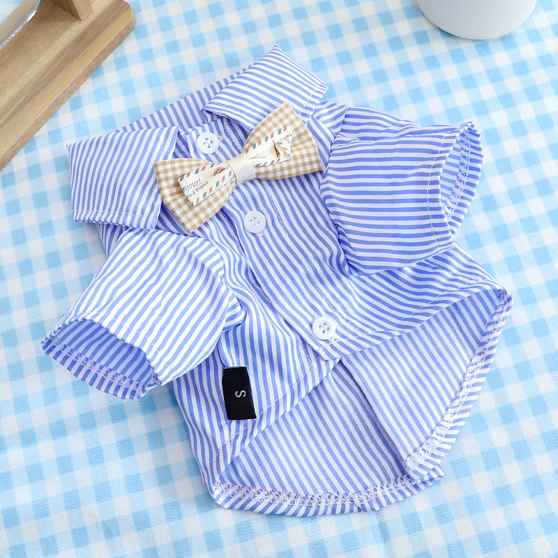 KFX-4500541 Breathable Thin Style Shirt for Small and Medium Dogs - Perfect for Teddy, Bichon, Pomeranian