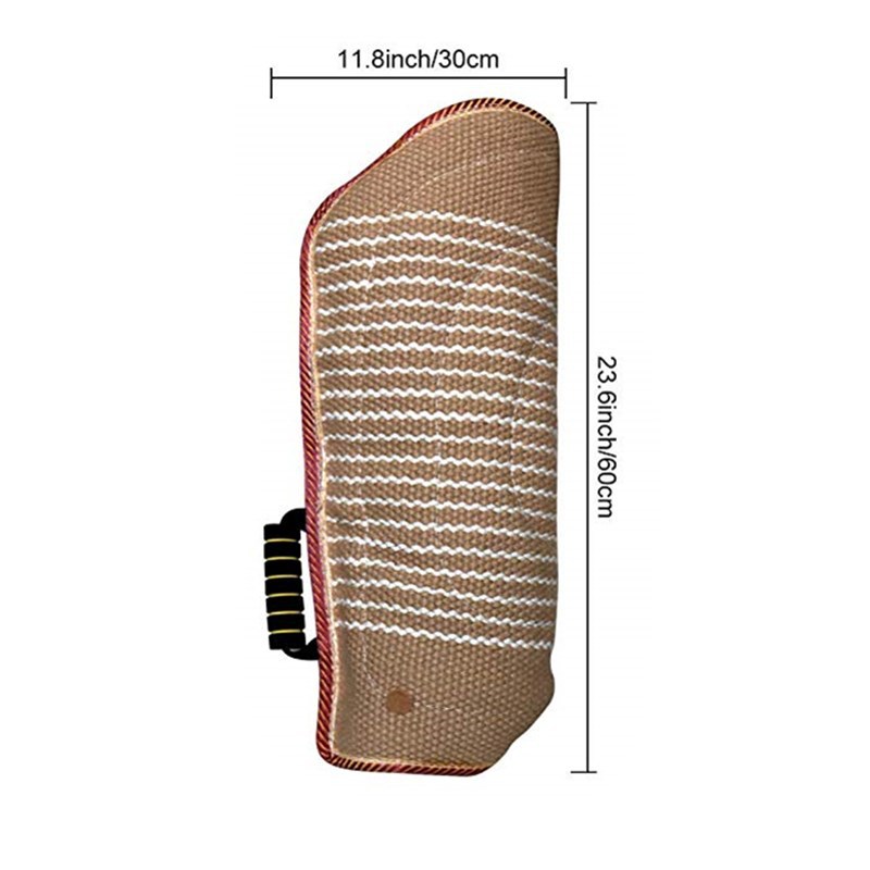 KFX-4500797 Durable Dog Training Bite Sleeve with Elbow Protection and Internal Handle