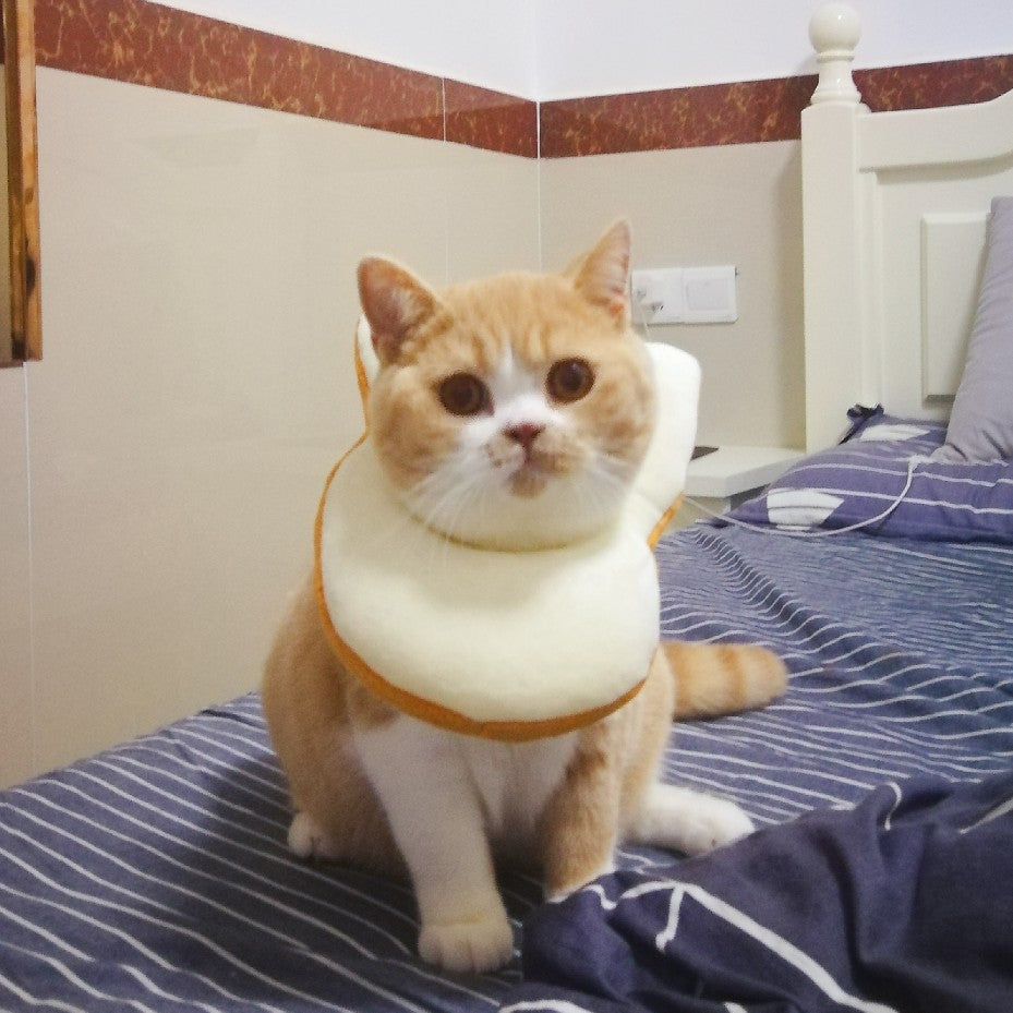KFX-4502205 Cute Cartoon Bread Slice Headgear Accessory - Soft Cloth Material, Multiple Sizes Available