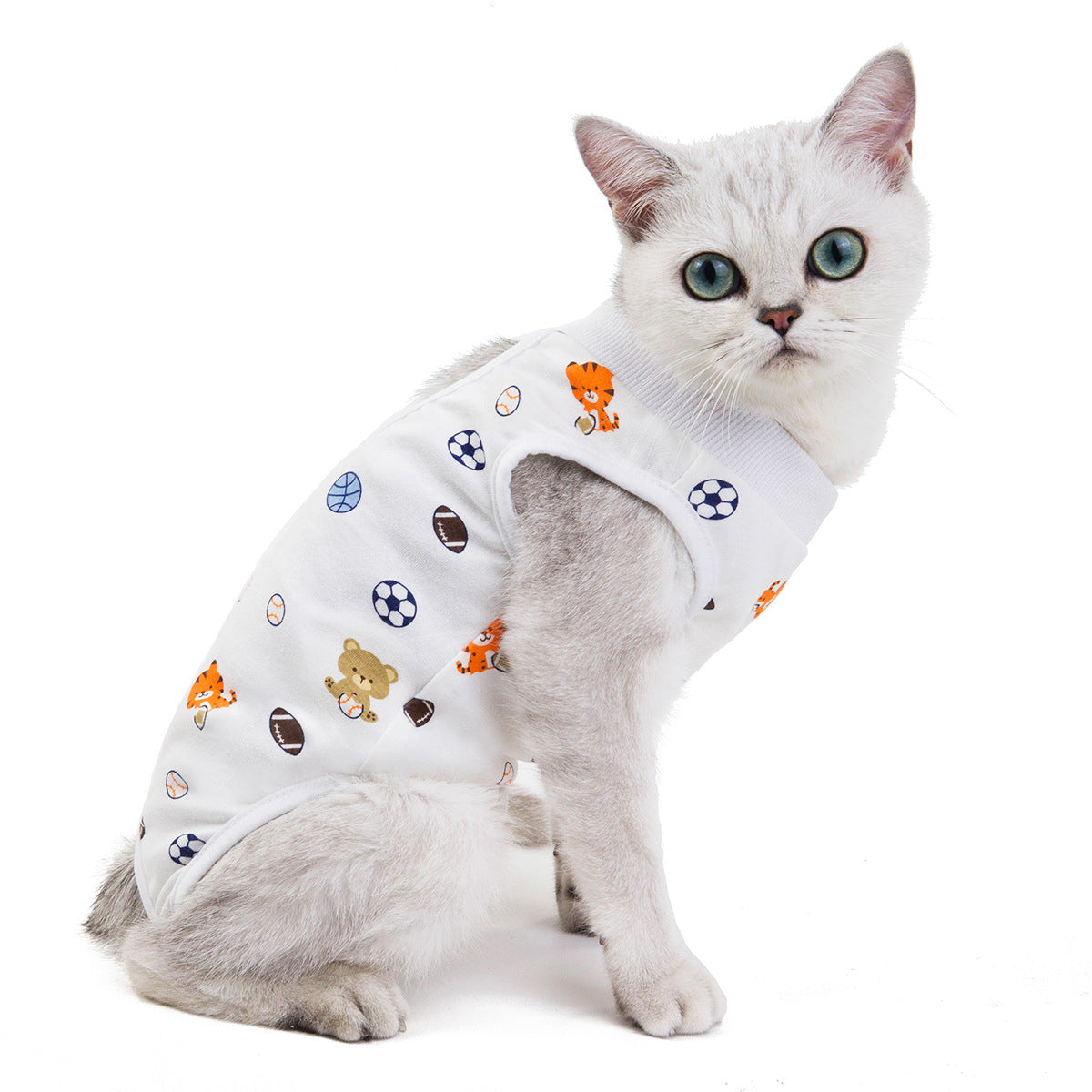 KFX-4504125 Breathable Cotton Physiological Pants for Pets in Fun Colors