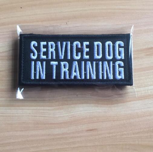 KFX-4505021 Pet-Themed Embroidered Badge Fabric Patch for Clothing, 9x4cm