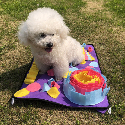 KFX-4507581 Pet Sniffing Pad - Durable Fabric Seat Cushion for Dogs and Cats
