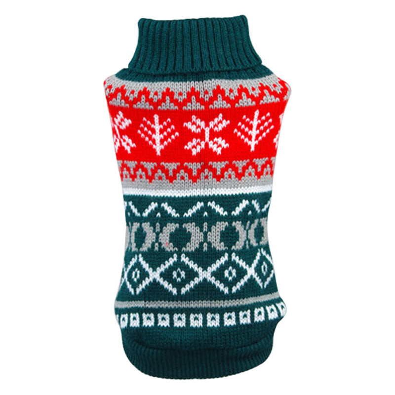 KFX-4515645 Cozy Casual Dog Sweater for Autumn and Winter - 100% Cotton Material