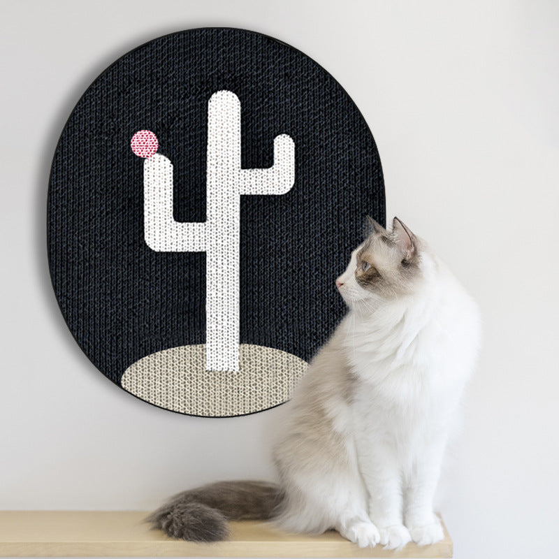 KFX-4517437 Color Matching Cat Scratch Board - Eco-Friendly Paper, 40x35x1.8cm, Durable and Scratch-Resistant