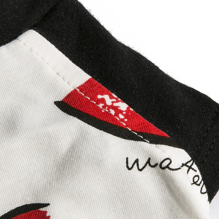 KFX-4523581 Watermelon Print Cotton Dog T-shirt for Pets