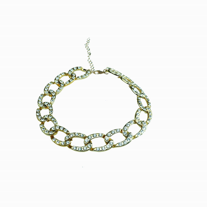 KFX-4530749 Tyrant Synthetic Bead Chain Pet Necklace - Sizes M & L