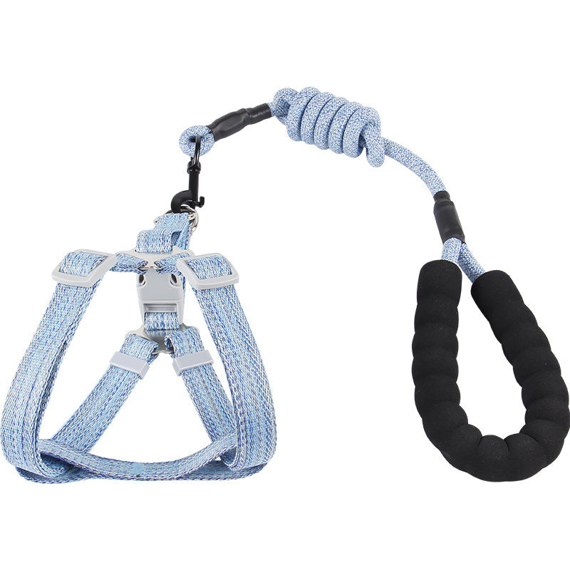KFX-4532541 Adjustable Pet Chest Strap Lead Rope for Dogs and Cats - Various Colors Available