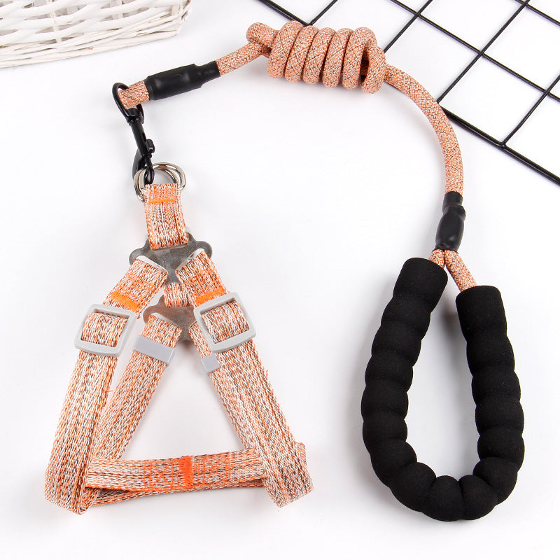 KFX-4532541 Adjustable Pet Chest Strap Lead Rope for Dogs and Cats - Various Colors Available