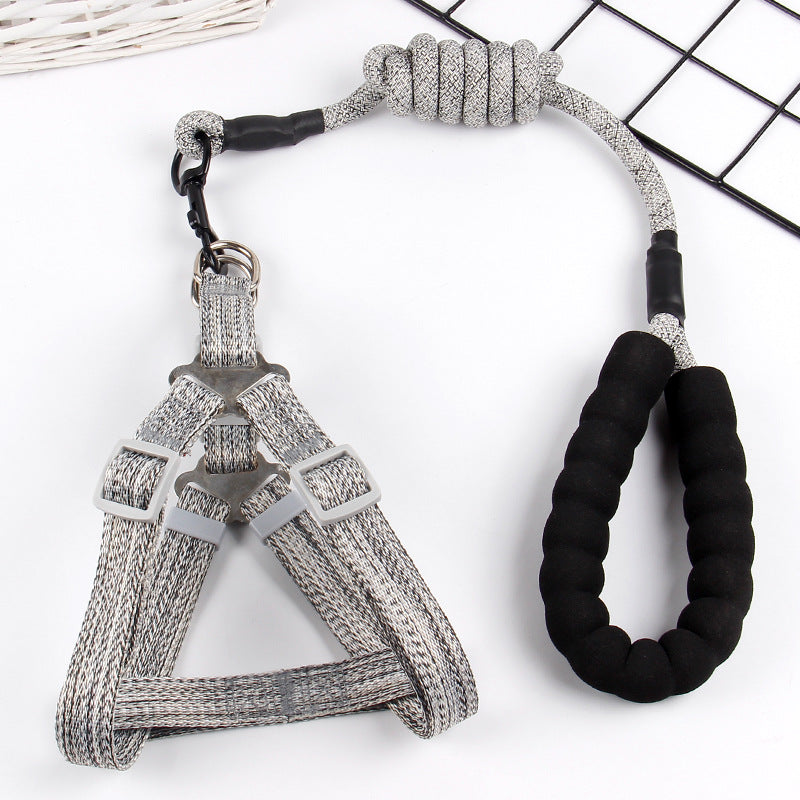 KFX-4532541 Adjustable Pet Chest Strap Lead Rope for Dogs and Cats - Various Colors Available