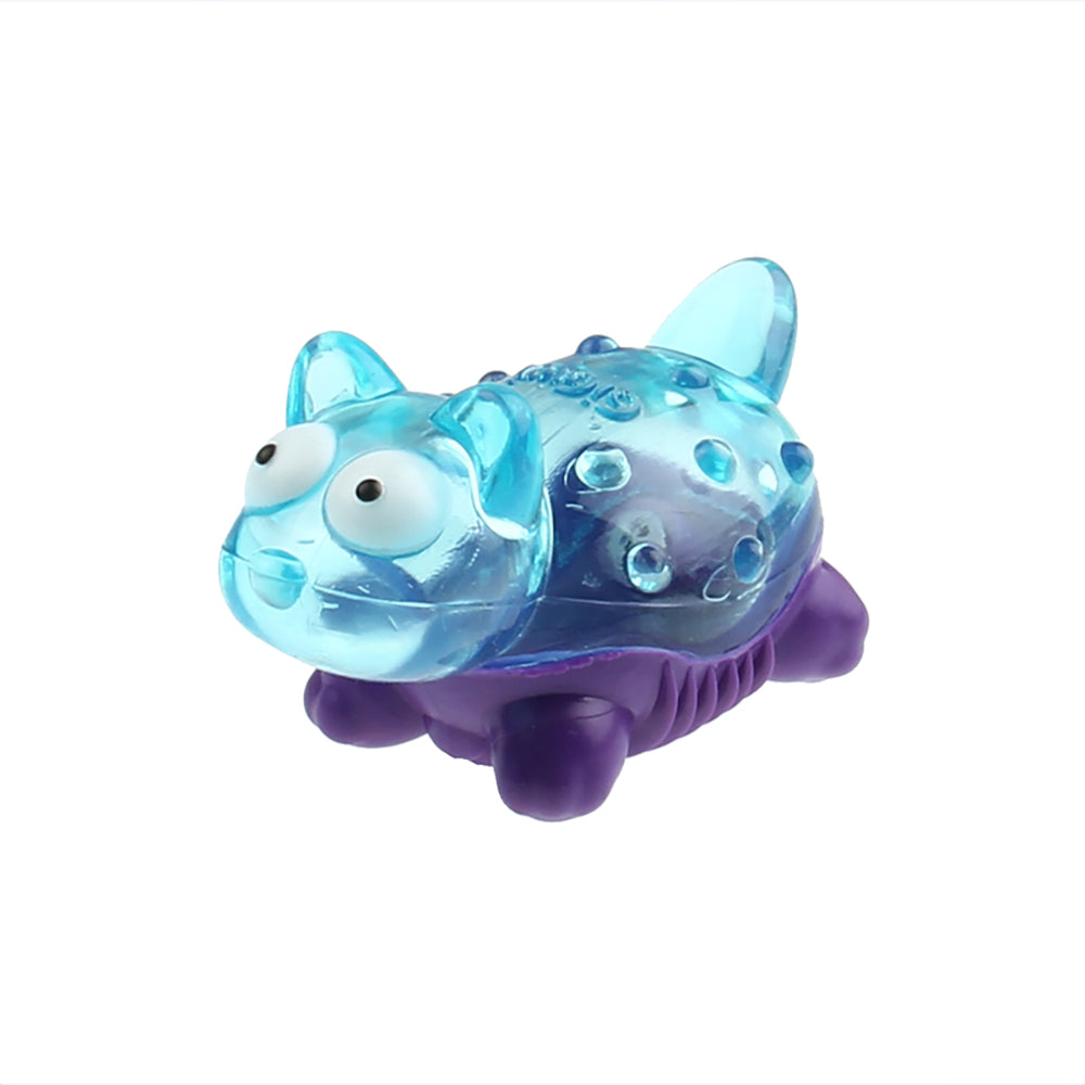 KFX-4533565 Interactive Chew Sound Toys for Puppies - Crocodile, Kitten, Bear, and Fox Models
