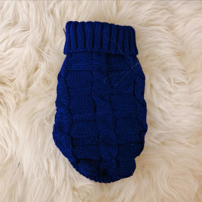 KFX-4536509 Warm Knitted Cat Sweater for Autumn and Winter in Various Colors and Sizes