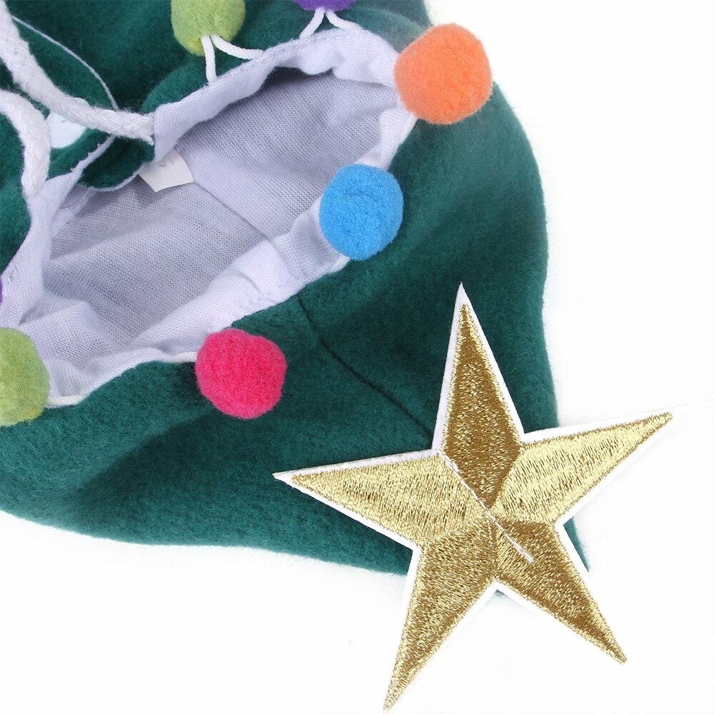 KFX-4536893 Cozy Velvet Halloween Cat Cloak in Red and Green - Sizes S, M, L