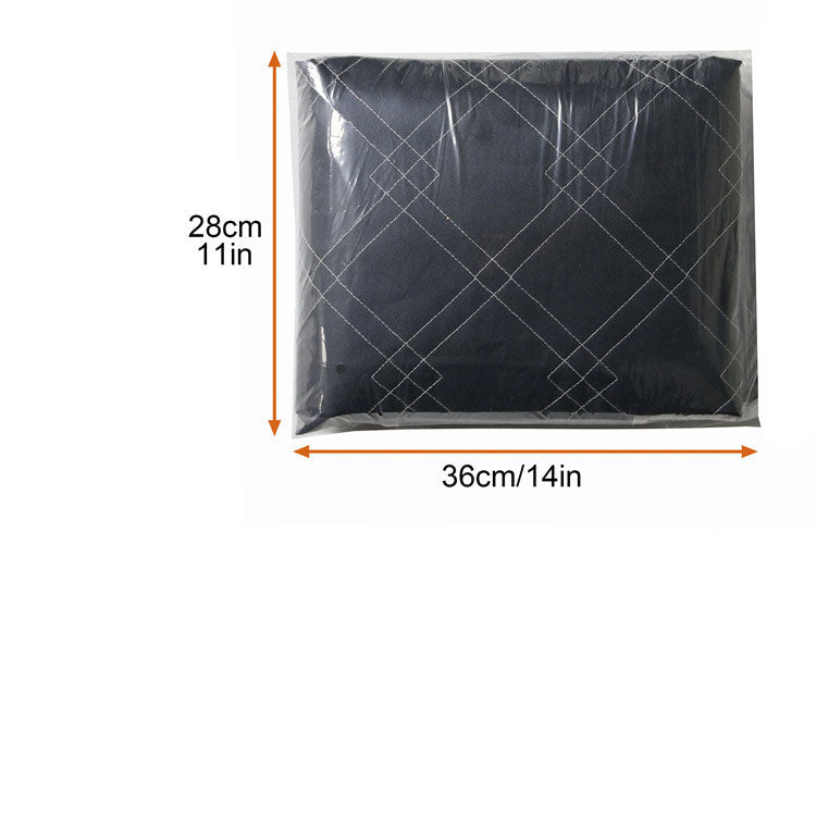KFX-4540349 Car Pet Supplies Anti-Dirty Dog Mat - Oxford Cloth, Black, 187.5 x 102.5 cm, Easy to Clean