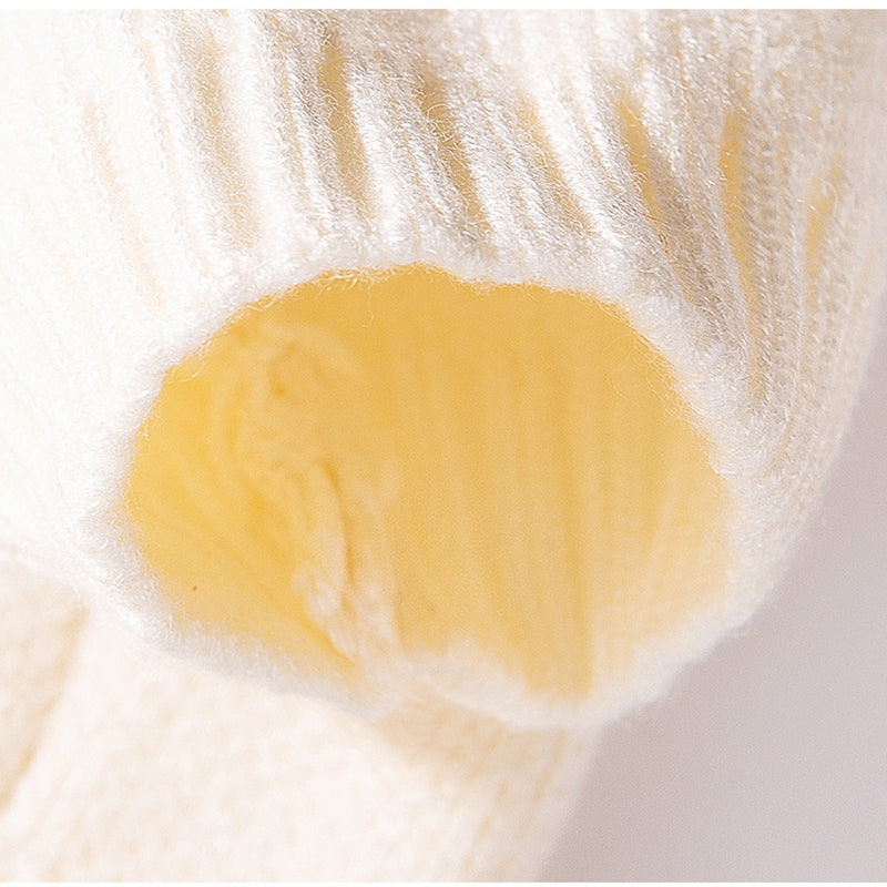 KFX-4543037 Colorful Knitted Sweater with "Apple" Embroidery for Small Dogs and Puppies