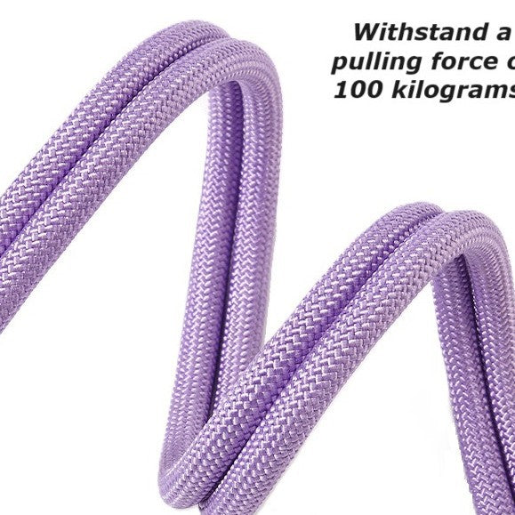 KFX-4544061 Durable Nylon Pet Traction Leash with Comfortable Foam Handle, 140cm Length, Anti-Slip Design