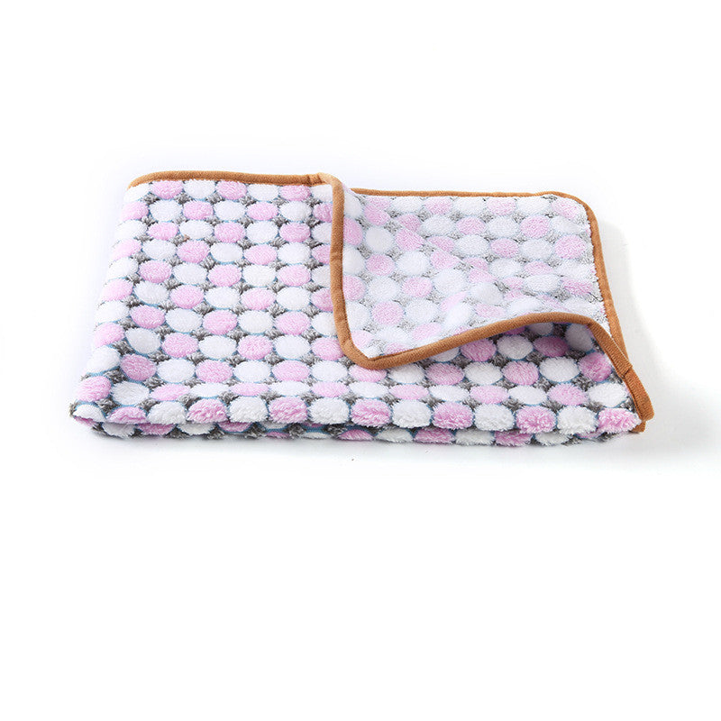 KFX-4544317 Cozy Cloth Dog Kennel Mats - Multiple Sizes Available
