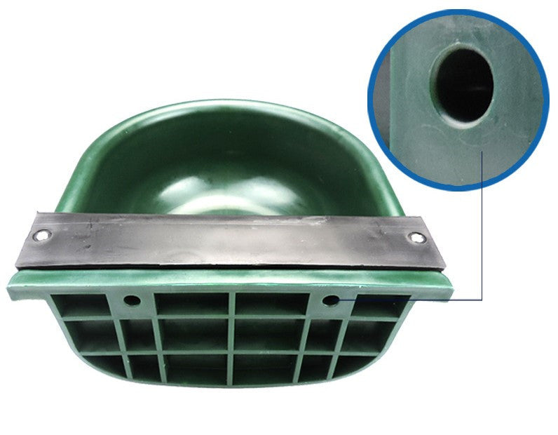 KFX-4544445 Automatic Drinking Bowl for Livestock - 4L Capacity, Durable Plastic Design, Adjustable Water Level for Cattle, Horses, and Sheep