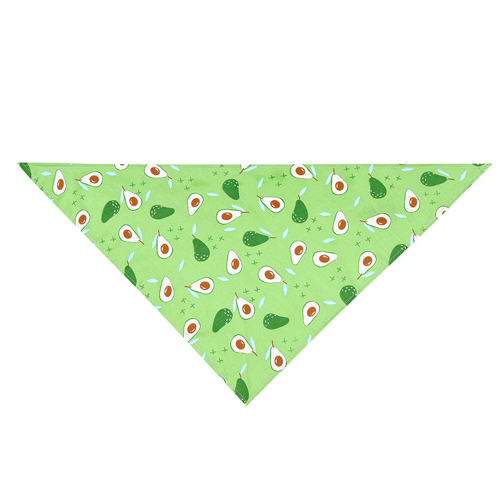 KFX-4544829 Cartoon Patterned Pet Towel - Summer Fruits Design, Multifunctional Cloth for All Seasons