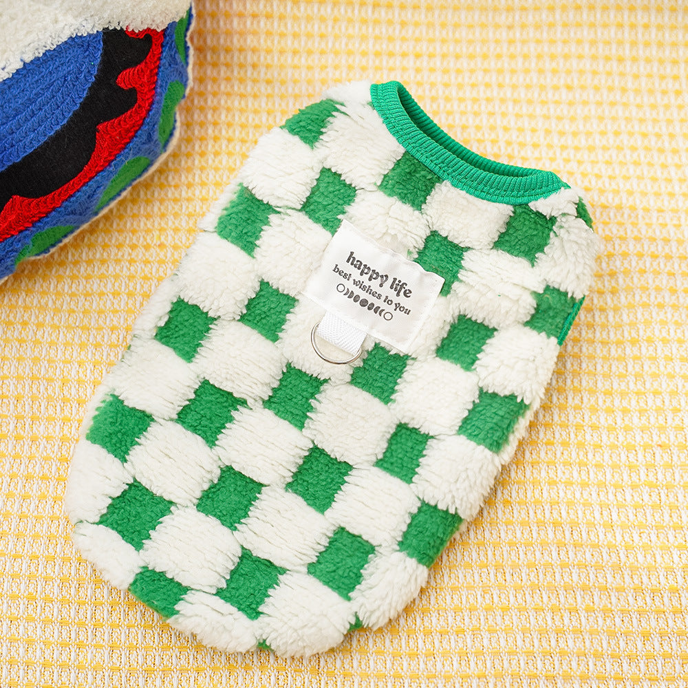 KFX-4548797 Cozy Double and Single Layer Pet Apparel for Dogs and Cats in Fun Colors