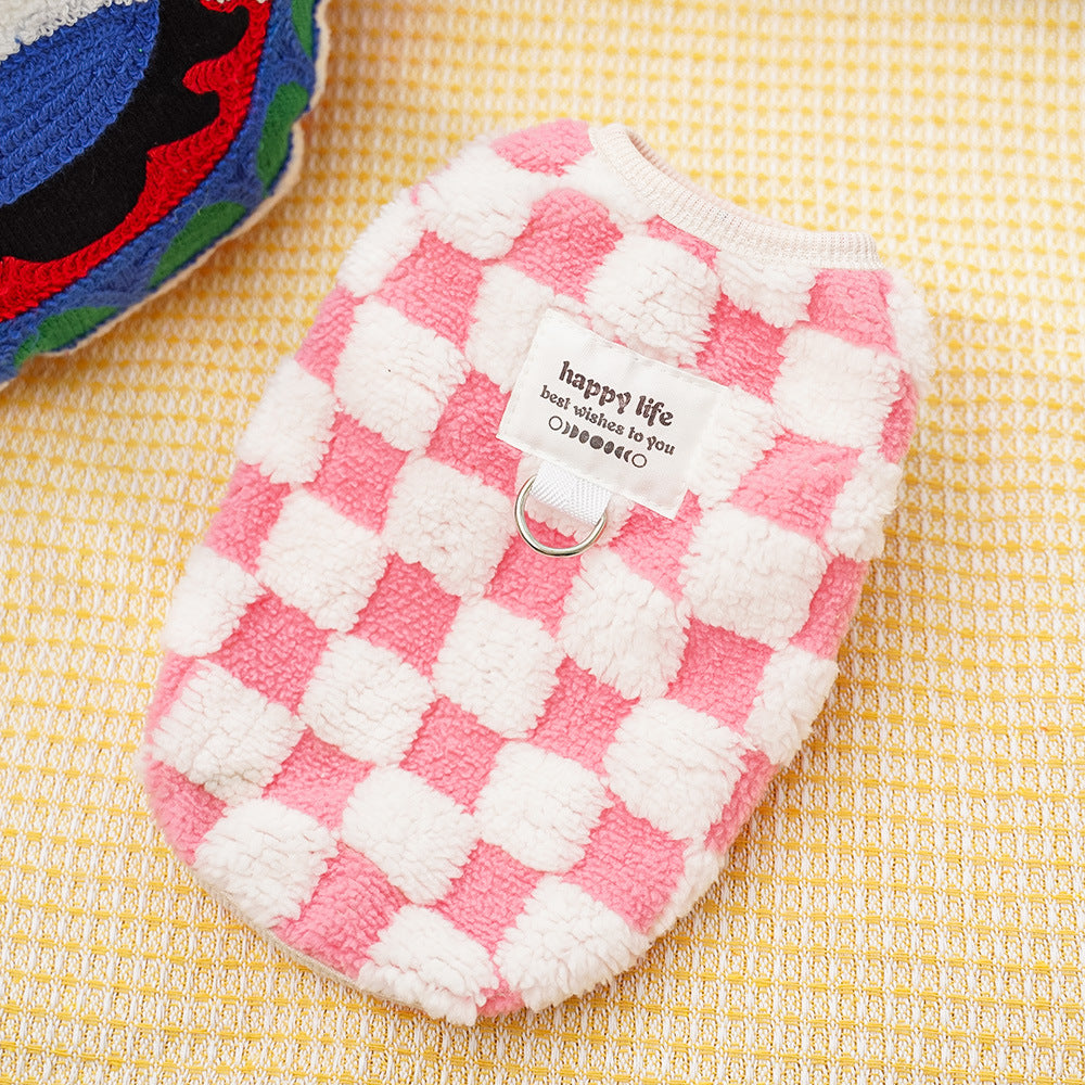 KFX-4548797 Cozy Double and Single Layer Pet Apparel for Dogs and Cats in Fun Colors