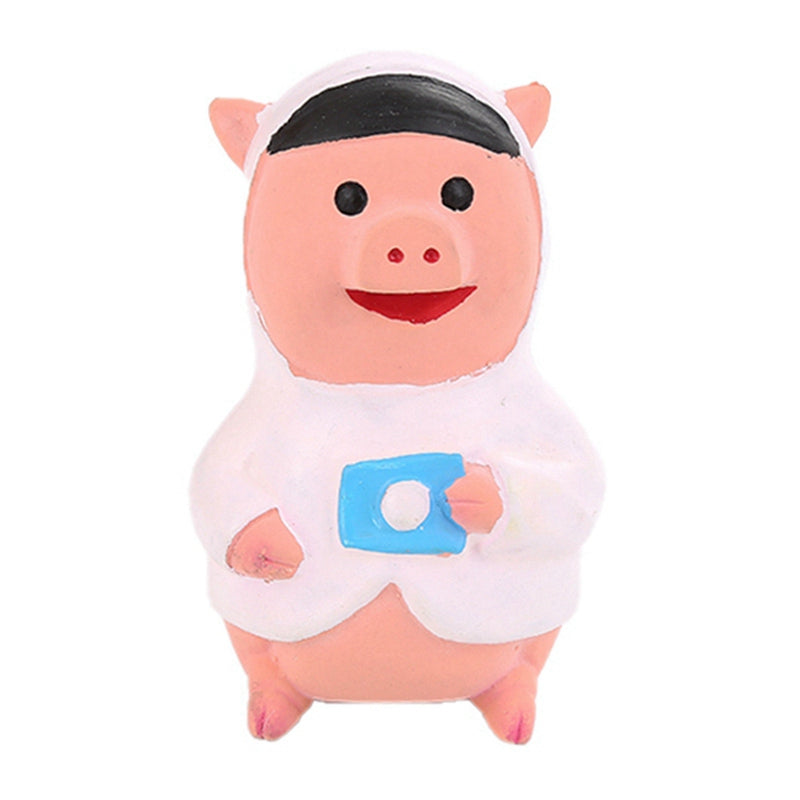 KFX-4550845 Latex Sounding Toys for Pets - Cow, Elephant, Dog, Donkey Designs, 40g each